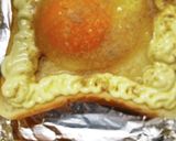二刀流♡目玉焼き&トーストのコラボ作り方4写真