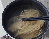 低糖質。豆腐干ロゼ焼きそば作り方1写真