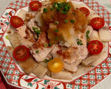 豚ロース肉と長芋のみぞれ和え♪作り方4写真
