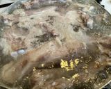 圧力鍋で簡単♡豚バラ軟骨と大根の煮物作り方1写真