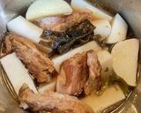 圧力鍋で簡単♡豚バラ軟骨と大根の煮物作り方6写真