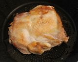 山椒粉で食べる鶏肉ときのこ作り方2写真