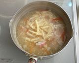 あったか♡きしめん煮込みうどん作り方4写真