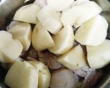 じゃがいもととり胸肉の煮っころがし作り方5写真