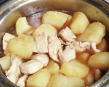 じゃがいもととり胸肉の煮っころがし作り方8写真