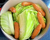 簡単・節約！芯まで柔らかキャベツスープ作り方3写真