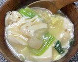 とろとろ豆腐と卵の中華風スープ作り方7写真