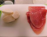 生ハムとモッツァレラチーズのホットサンド作り方3写真