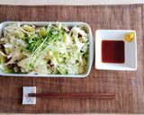 レンジ蒸し★ジャンボ焼売★10分餃子の皮作り方5写真