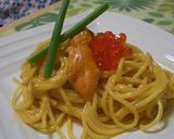 生ウニのクリームパスタ★イクラ添え作り方7写真