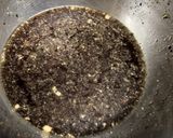 チンゲン菜のにんにく黒こしょうあんかけ作り方3写真