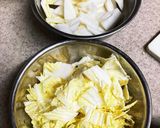 白菜たっぷり消費　★中華風ホットサラダ★作り方1写真