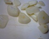 タコとにんにくのソテー作り方1写真