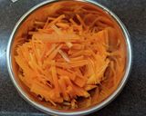 人参の甘味がギュ♡にんじんの味噌生姜炒め作り方1写真