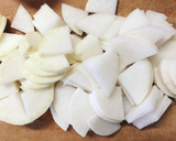 簡単！ 大根と 玉ねぎ えのきのお吸い物作り方1写真