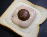 再現！ランチパック☆チョコまみれ作り方4写真
