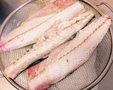 揚げ焼き甘辛さばカツ。作り方1写真