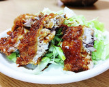 揚げ焼き甘辛さばカツ。作り方8写真