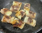 余ったお餅を肉巻きで(YABのレシピ帳)作り方6写真