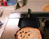 生ハムとモッツァレラチーズのホットサンド作り方7写真