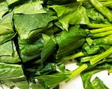 ほうれん草と玉子の簡単副菜作り方1写真