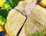 手間なしレンチン☆麺つゆで和風ロール白菜作り方5写真