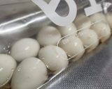 白だしでつけるだけ、うずらの卵おつまみ作り方2写真