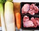 激ウマ!ホロっと豚カシラ煮込み作り方1写真