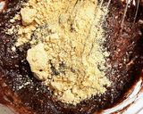 プリンリメイク　米粉ココアパンケーキ作り方7写真