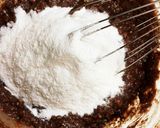 プリンリメイク　米粉ココアパンケーキ作り方8写真