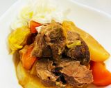 激ウマ!ホロっと豚カシラ煮込み作り方7写真