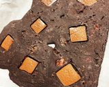 プリンリメイク　米粉ココアパンケーキ作り方12写真