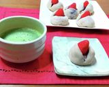 レンジで簡単 抹茶水無月 上新粉と葛粉で作り方17写真