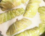 ロールキャベツの豆乳味噌仕立て♪作り方5写真