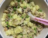 山伏茸&グリーンピースのポテトサラダ作り方4写真