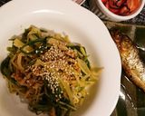 豚と水菜酢もやし和えサラダ作り方10写真