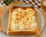 ポテトサラダのとろ～りチーズトースト作り方2写真