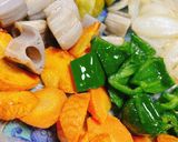 やわらか鶏胸肉と野菜の黒酢あん作り方4写真