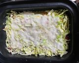 キャセロールで小麦粉ナシのお好み焼き作り方2写真