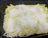 キャセロールで小麦粉ナシのお好み焼き作り方3写真
