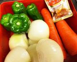 めちゃ簡単、野菜多めドライカレー作り方2写真