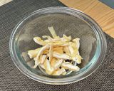 ほうれん草＋じゃが＋ちくわぶ＋油揚味噌汁作り方2写真