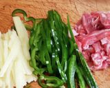 じゃがいもとピーマンの青椒肉絲風♡作り方1写真