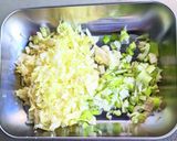 鶏皮ニンニク餃子作り方1写真