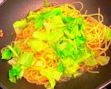 【野菜ソムリエ】キャベツと桜海老のパスタ作り方4写真