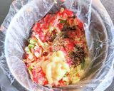 鶏皮ニンニク餃子作り方3写真