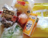簡単★米粉カリカリ豆乳グラタン★冷凍白菜作り方1写真