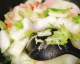 簡単★米粉カリカリ豆乳グラタン★冷凍白菜作り方8写真