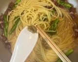 ホタルイカと菜の花のパスタ　柚子胡椒風味作り方5写真