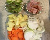 ほっこり♡野菜のミルクスープ作り方1写真